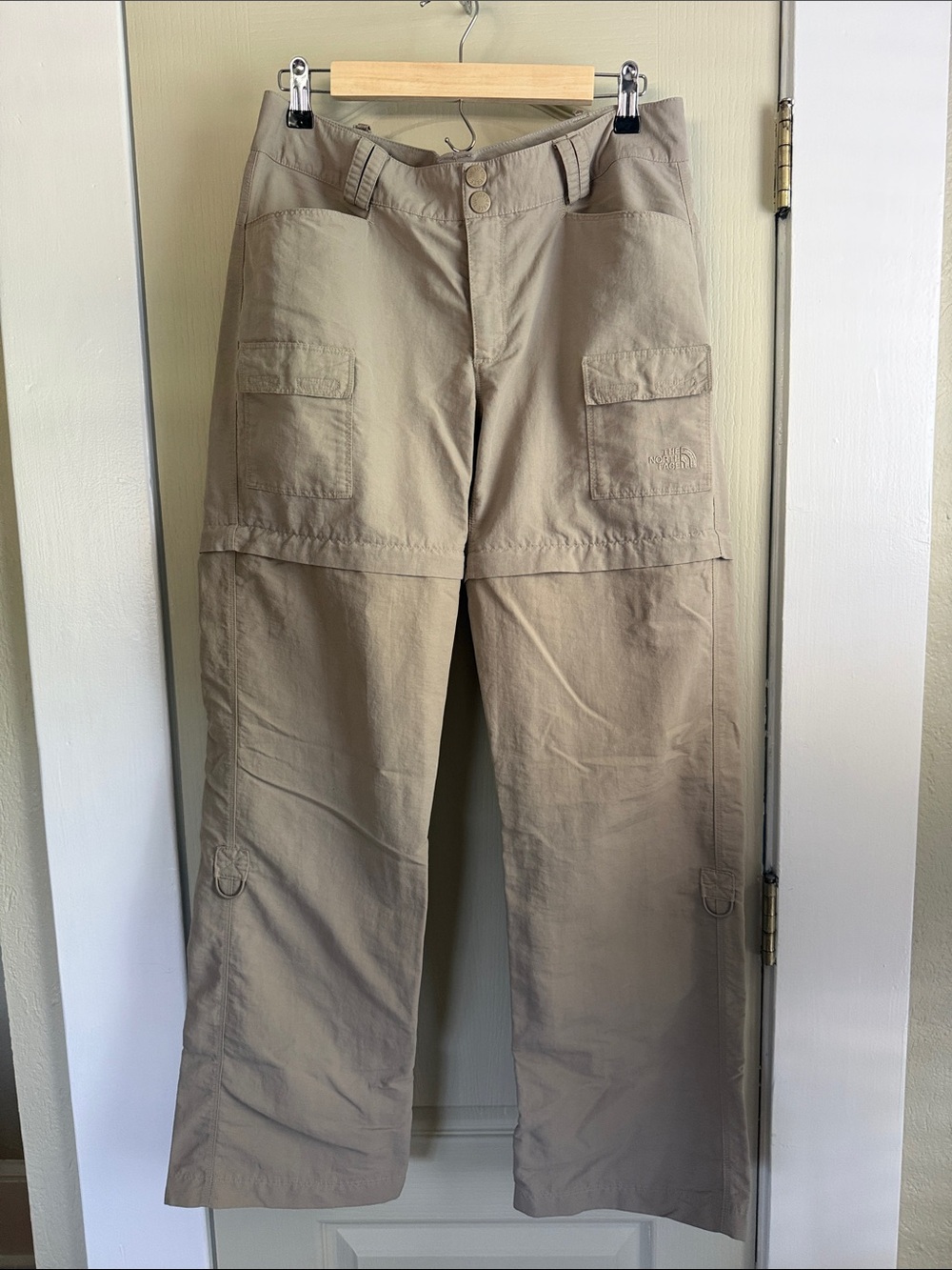 The North Face Tan Zip-Off Cargo Pants